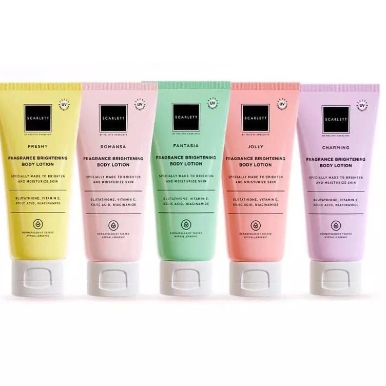 SCARLETT WHITENING LOTION TUBE 18ML a Q4Z6