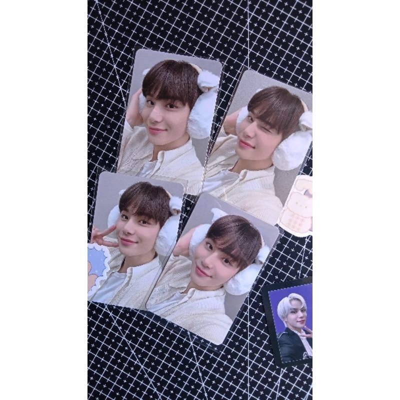 PC PHOTOCARD NCT 127 JUNGWOO PINK CHRISTMAS