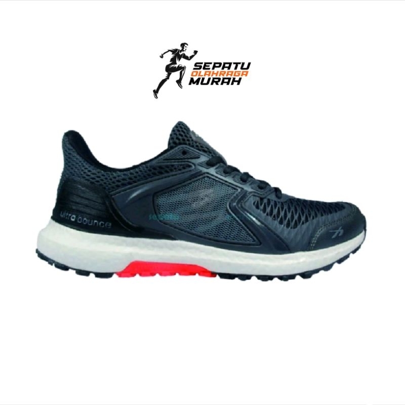 Spotec SPC ultra Sepatu Olahraga Murah | Running Abu Tua Putih