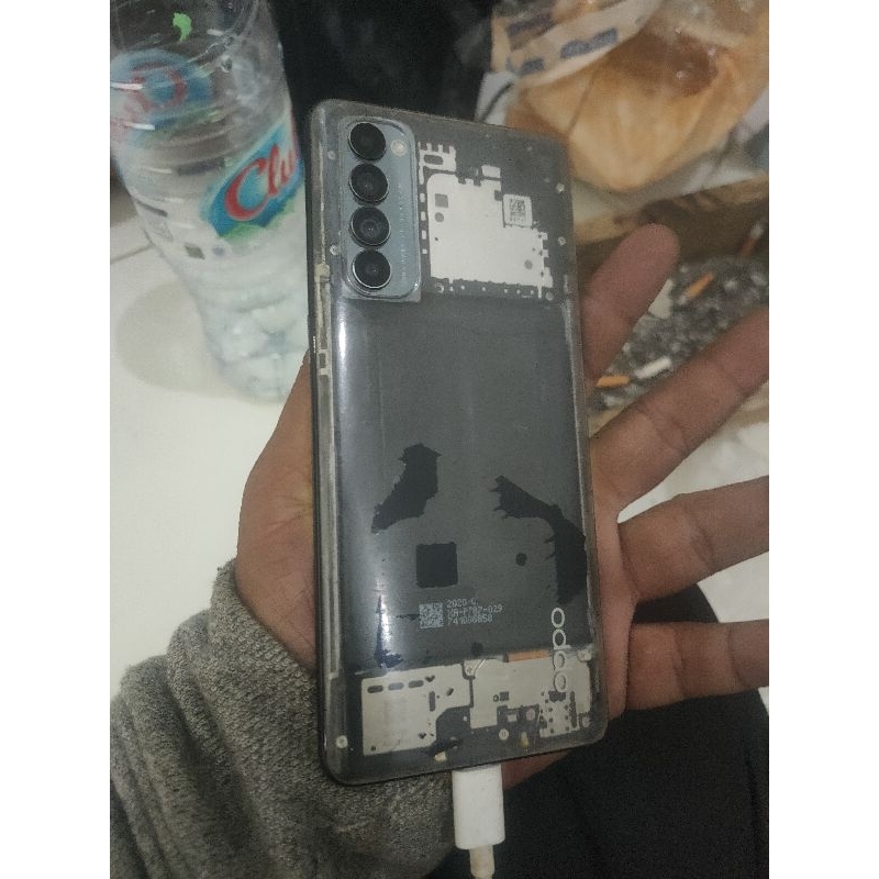 reno 4 pro minus lcd