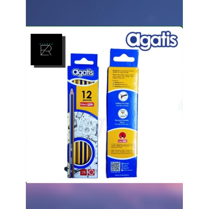 

PENSIL 2B / PENSIL HB / PENSIL AGATIS NEOPEX HEXAGONAL GRAPHITE / PENSIL 12 PC