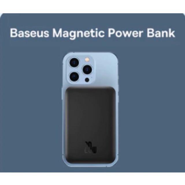 BASEUS MAGNETIC POWERBANK iphone Safemag magsafe