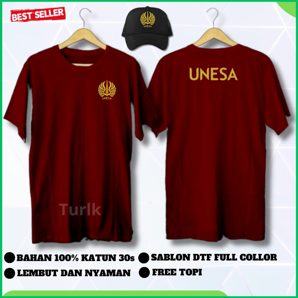 Kaos Universitas Negeri Surabaya Kaos Tshirt Unesa Kaos Unesa Universitas Negeri Surabaya