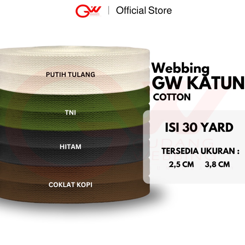 

KP8 Webbing Katun 38 cm