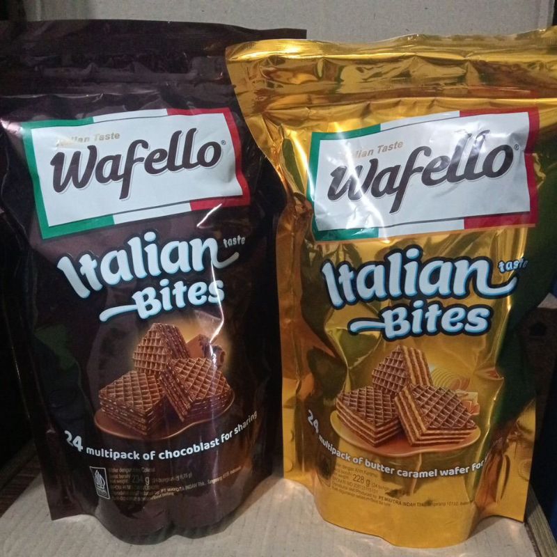 

Wafello Italian Taste Bites All Varian Isi 24