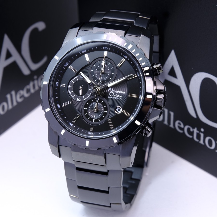 ALEXANDRE CHRISTIE 6141 MC RANTAI PRIA ORIGINAL GARANSI 1TAHUN