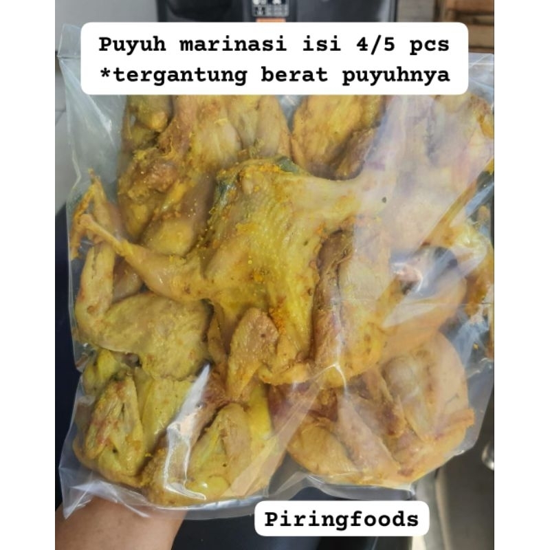

PUYUH UNGKEP SIAP PANGGANG / BAKAR ISI 4/5 PCS PIRINGFOODS