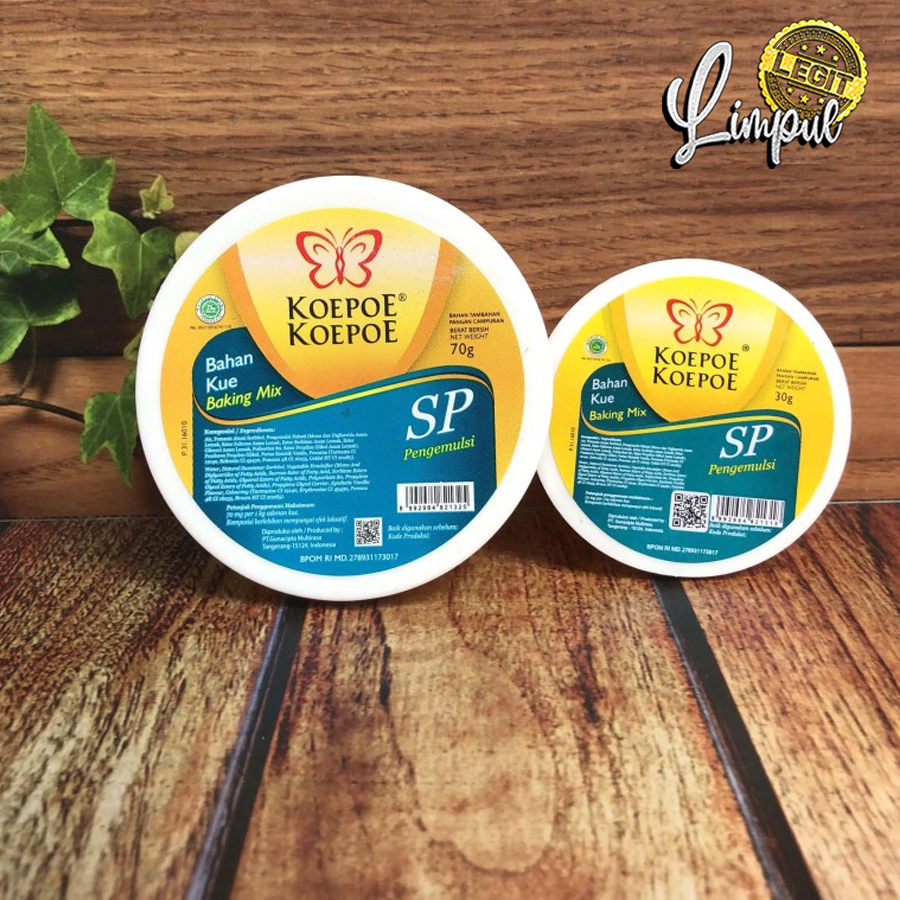 

SP KOEPOE 70gr Ukuran Besar | Kupu Cake Emulsifier | ELMUSI, PENGEMBANG KUE