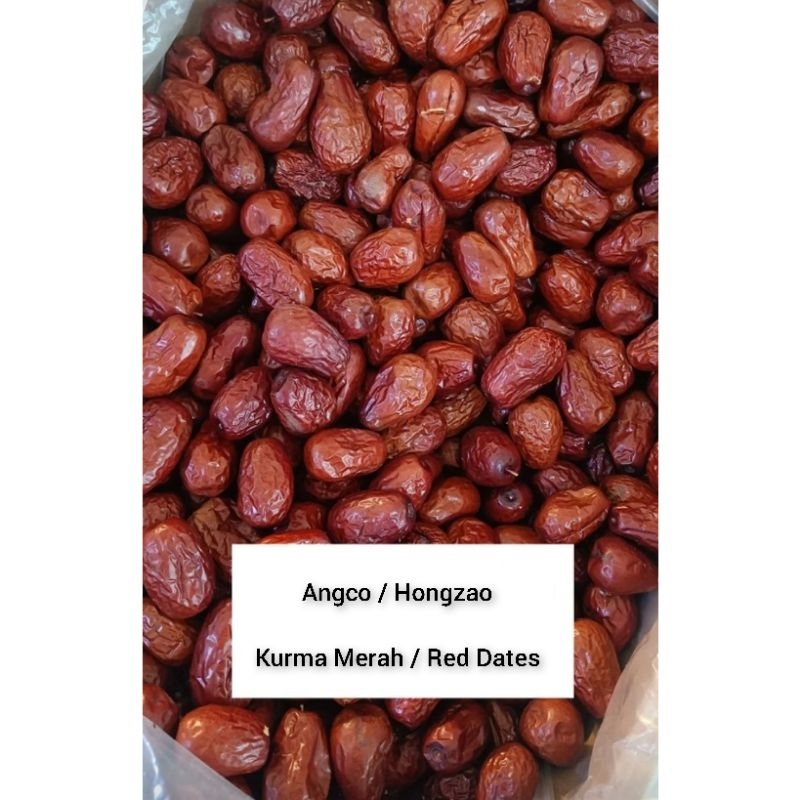 

Kurma Merah China / Angco / Red Dates / Ang Co / Kurma China / Hongzhao / Hong Zao / Hong Zhao / Hongzao / Kurma Cina