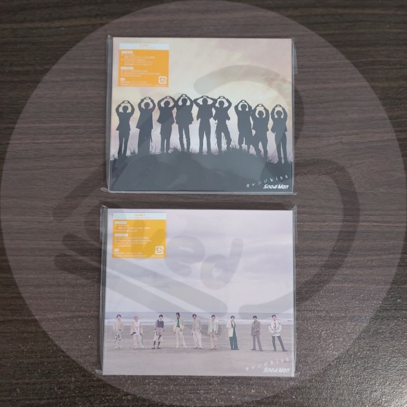 [READ DESC] Snow Man 6th Single オレンジkiss Orange Kiss Limited A Limited B no benefit Suno Starto Ente