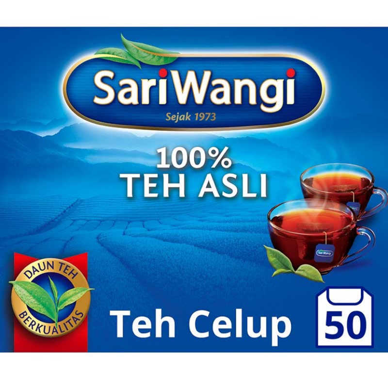 

SariWangi Teh Celup Hitam Asli 50 s