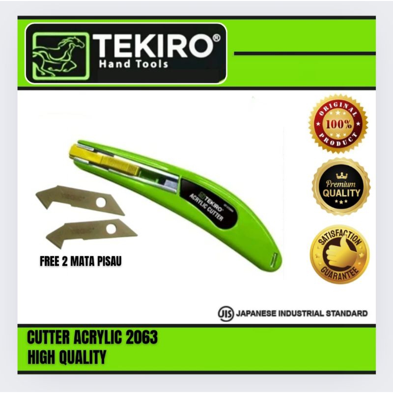 

Cutter Aklirik Aclerik Pisau Aklerik HPL TEKIRO