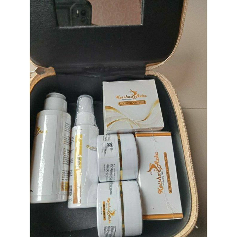 COD paket skincare Keisha Azka komplit glowing