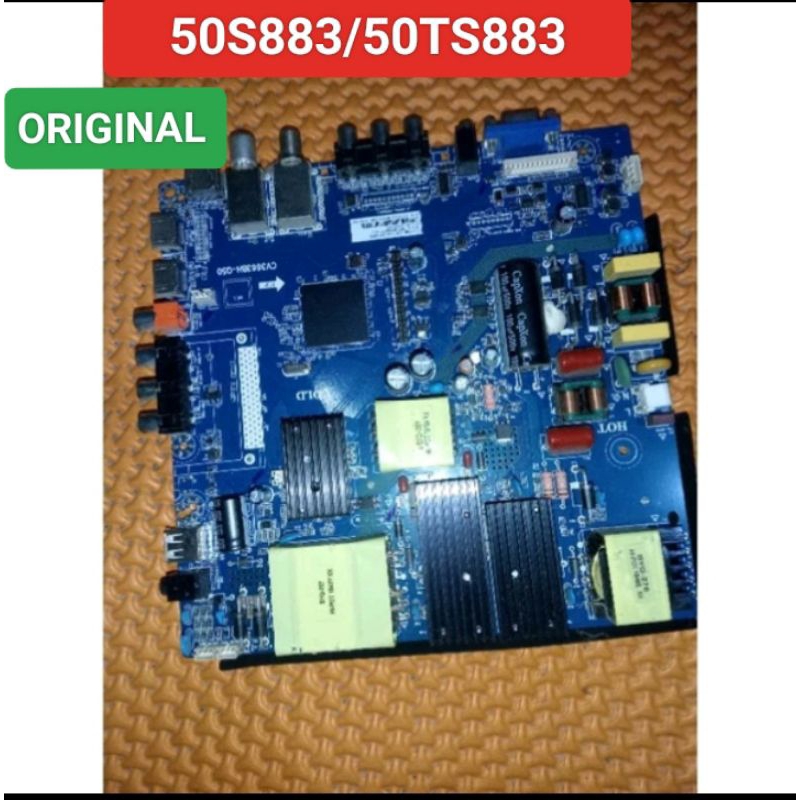 MAINBOARD POLYTRON PLD 50S883 50TS883 MB POLYTRON 50S883 50S873 MODUL TV POLYTRON PLD-50S883