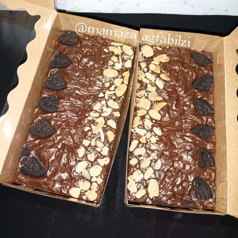 

Brownies Fudgy 20x10cm topping tabur