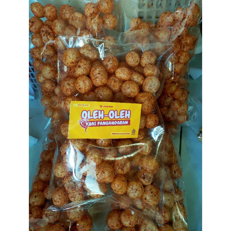 

Cimol kering/Endog Lewo Ori pedas 100 gr