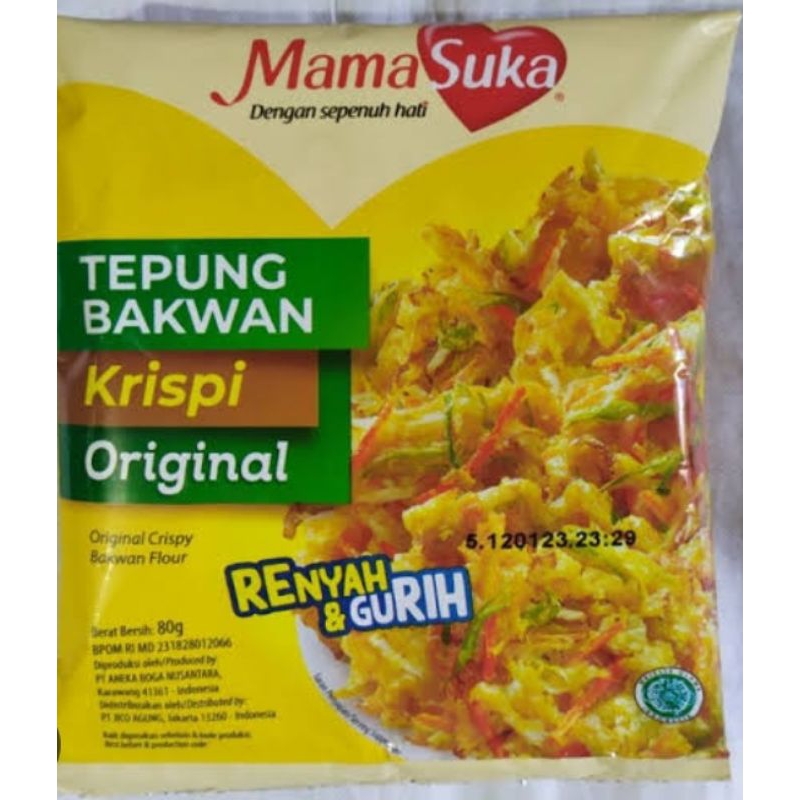 

Mamasuka Tepung bakwan Krispi Original 80Gr