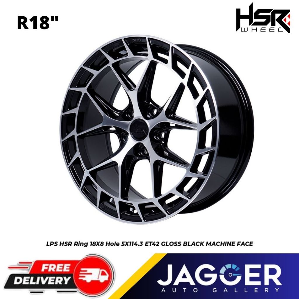Terbaru velg mobil HSR R18 crv/hrv, alphard, innova, terios/rush HSR LPS