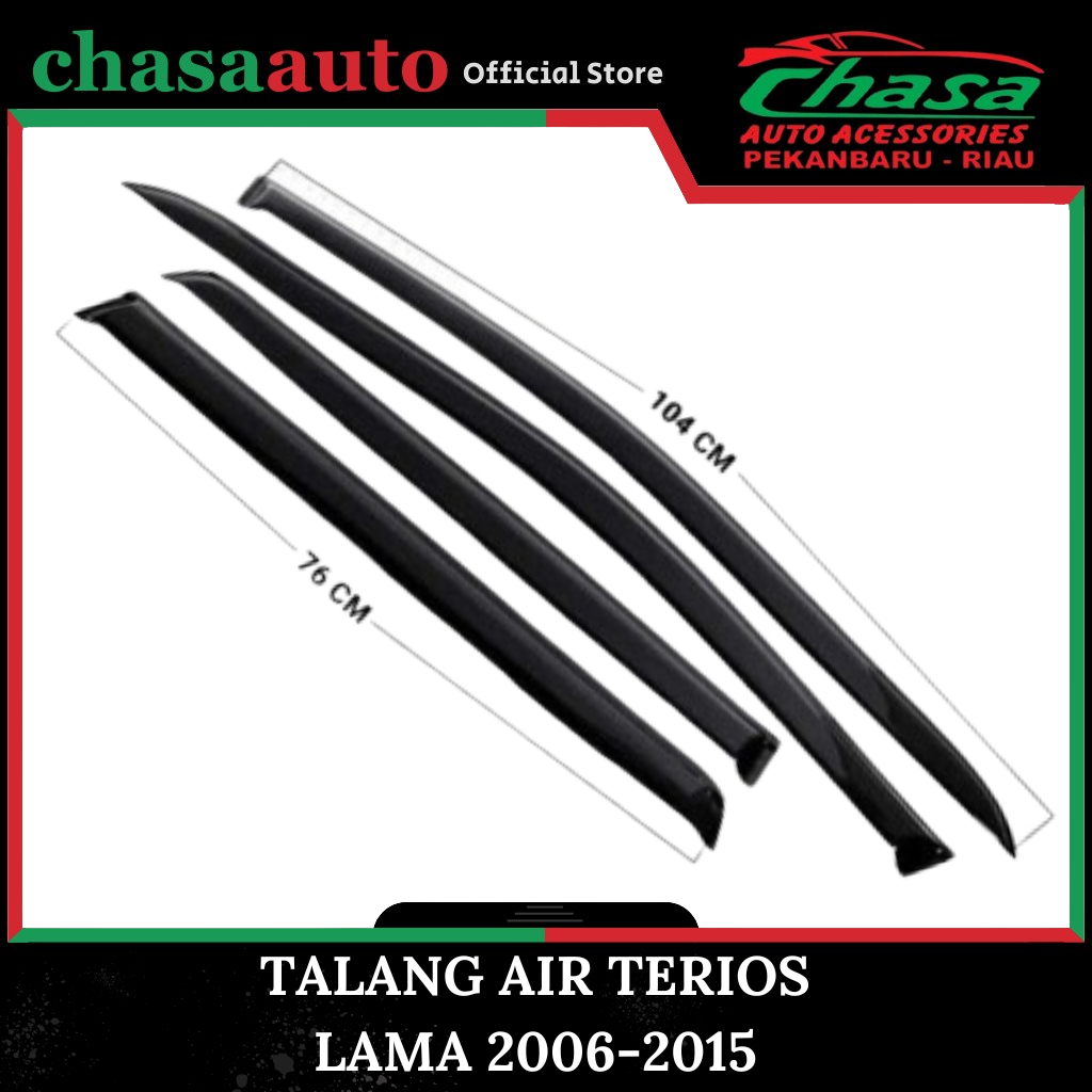 (CHASA)  TALANG AIR SLIM PINTU MOBIL TERIOS LAMA 2006 2007 2008 2009 2010 2011 2012 2013 2014 2015 4