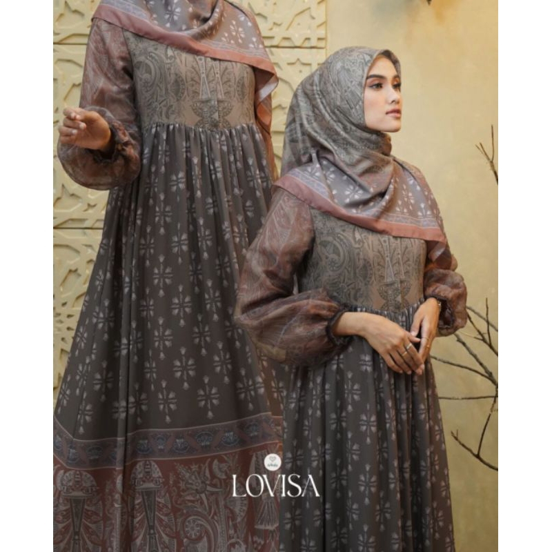 Dress Printing Premium LOVISA Dress By SKHATA ORI