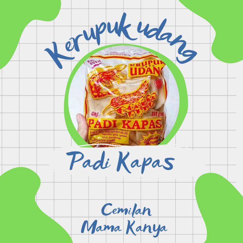 

krupuk khas Indramayu cap padi kapas Rasa udang