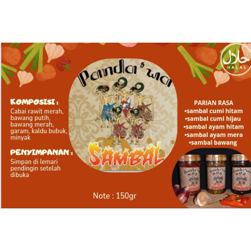 

sambal cumi Pandawa