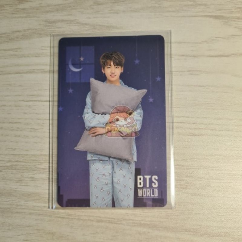 (READY) BTS WORLD LIMITED EDITION JUNGKOOK PHOTOCARD