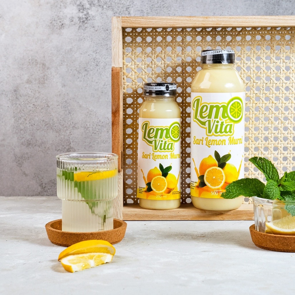 

LEMOVITA FRESH SARI LEMON 250ml 100% Halal JUS MURNI DIET BPOM