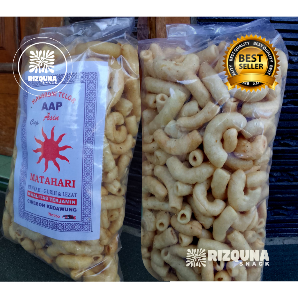 

MACARONI TELOR ORIGINAL RASA ASIN GURIH RENYAH KEMASAN REAL 250 GRAM