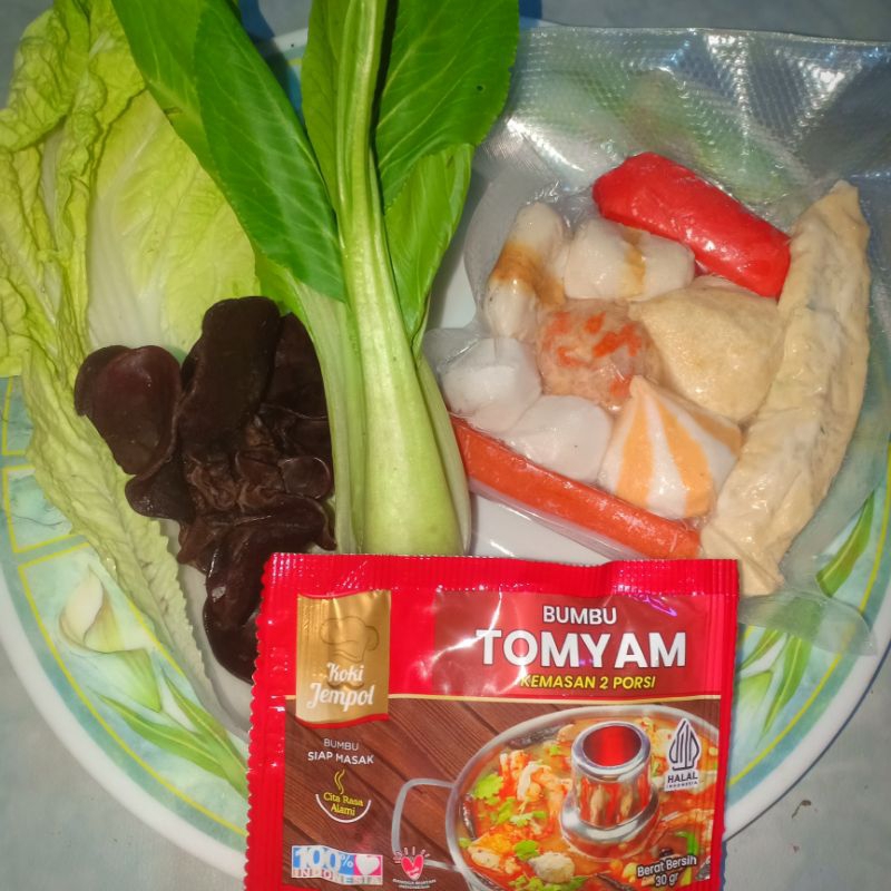 

Paket Tomyam dan steamboat plus bumbu