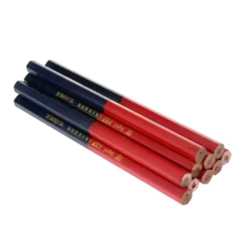 

Pensil merah biru besar