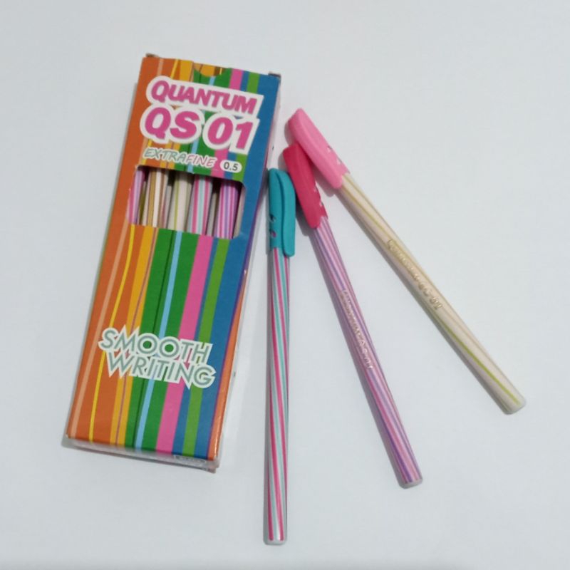 

Pena Quantum QS 01 Warna Hitam/1pcs | Pena Lilin | Minimum Order 10pcs