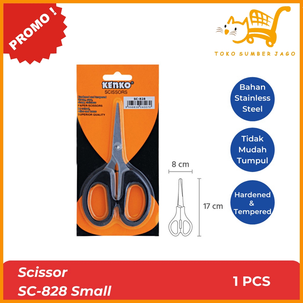 

Kenko Scissor SC-828 Small Gunting Kecil