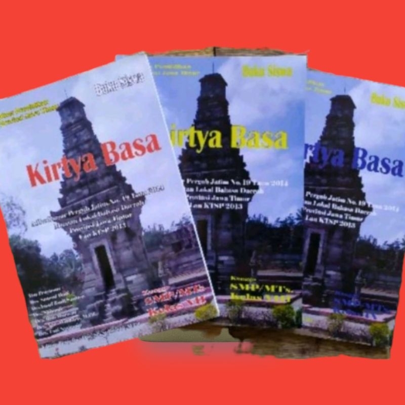 BUKU PAKET BAHASA JAWA TIMUR KIRTYA BASA SMP KELAS 7 8 9