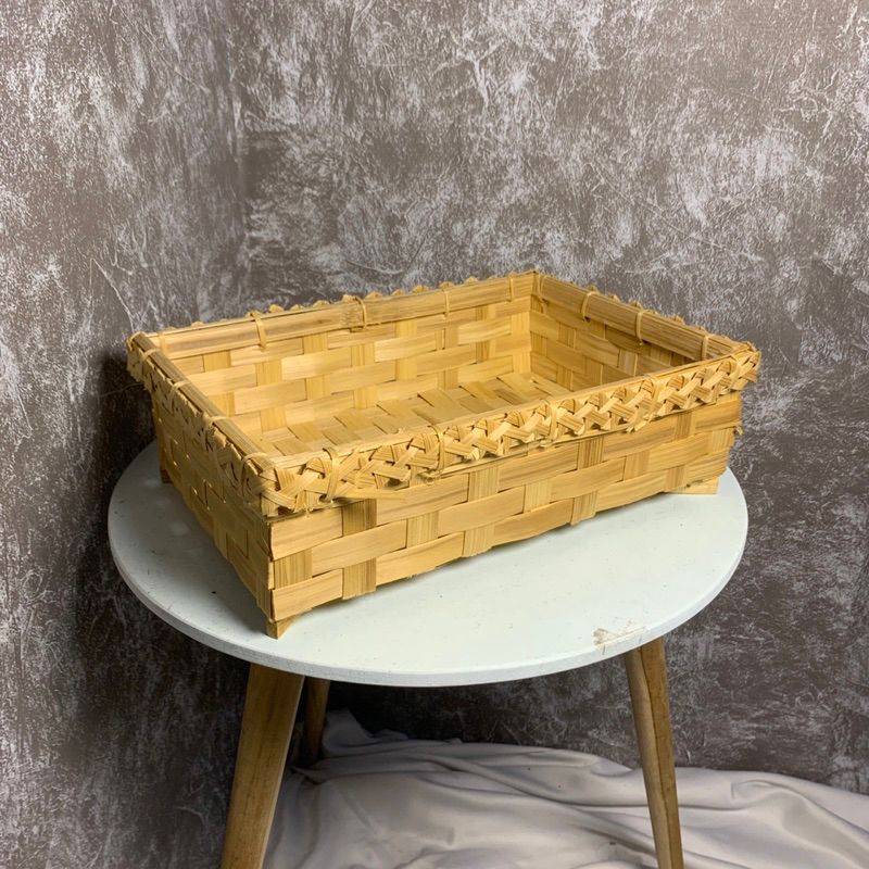 wadah hampers kotak bambu | box hantaran bambu | tempat wajik kemasan | hampers makanan | seserahan 