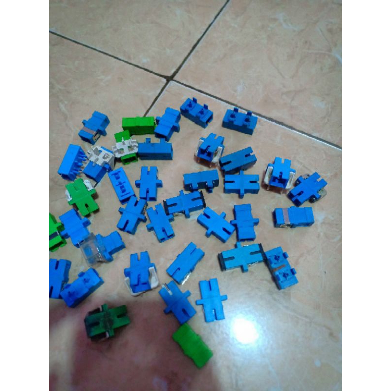 Adapter Barel Sambungan kabel FO SC/UPC copotan ONT original