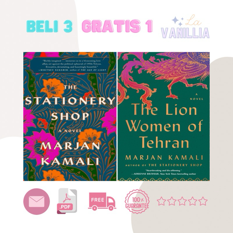 

The Stationery Shop Lion Women of Tehran by Marjan Kamali