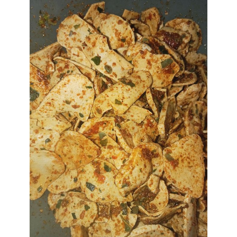 

basreng bulat pedas daun jeruk 1kg