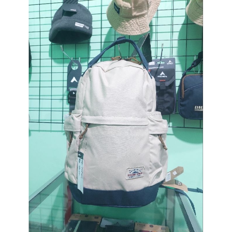 Eger X-Aster Canvas 22L 1A, Beige, Tas Ransel Orizenz