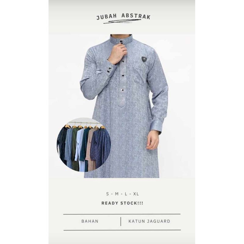 Jubah Gamis Pria Dewasa Haramain Motif Jaguar Manset - Gamis Pria Motif Terbaru Ikhwan Haramain