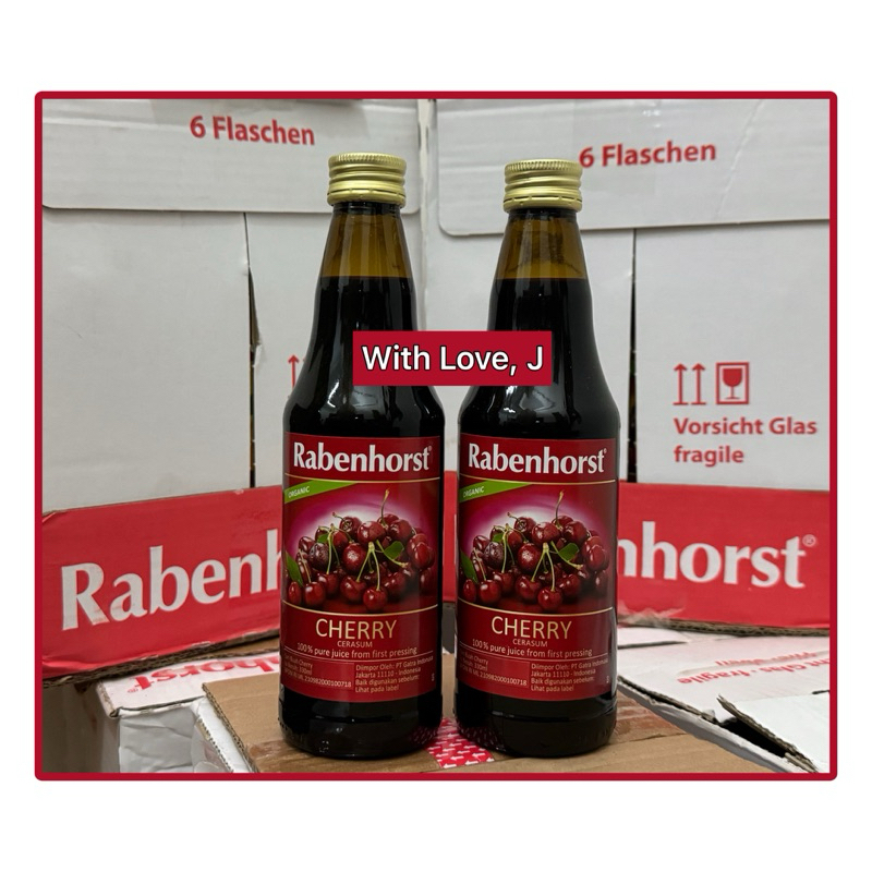 

RABENHORST CHERRY PURE JUICE ( 330 ML )