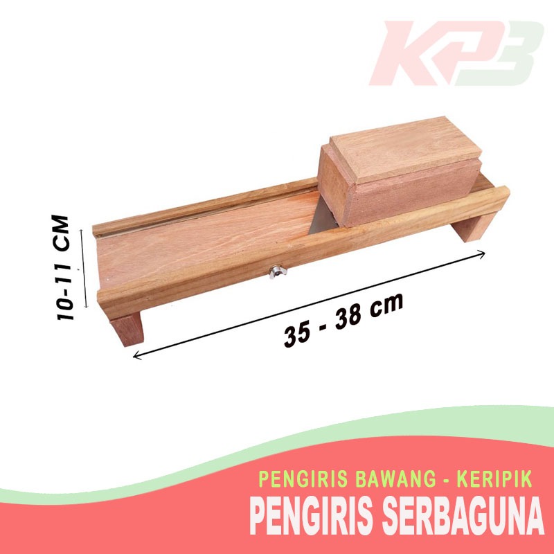 Alat Pengiris Singkong Kripik Ubi Pemotong Bawang Merah Keripik Pisang / Parutan Pasrahan Bahan Kayu