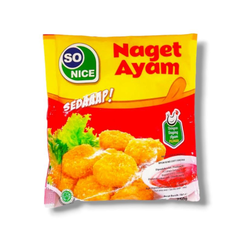 

Naget Ayam So Nice 250g