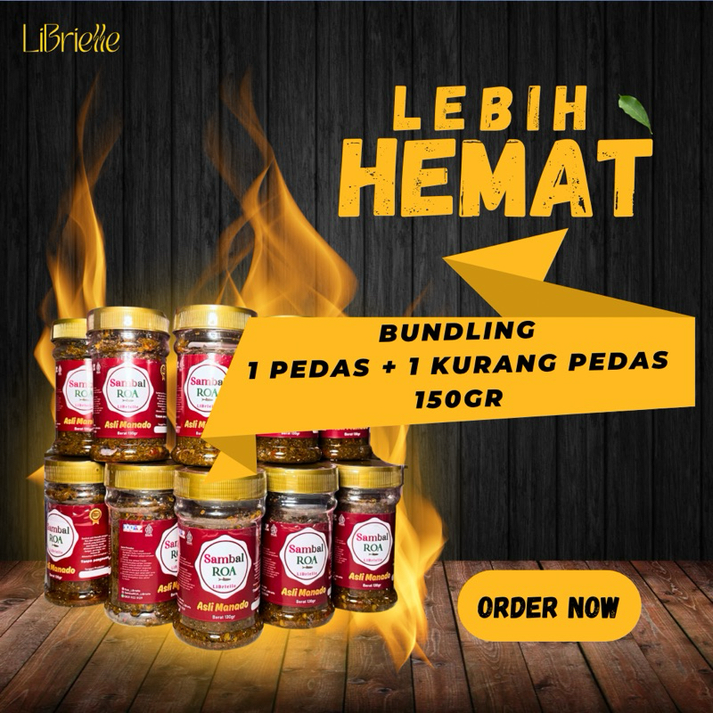 

Sambal ROA khas Manado - BUNDLING