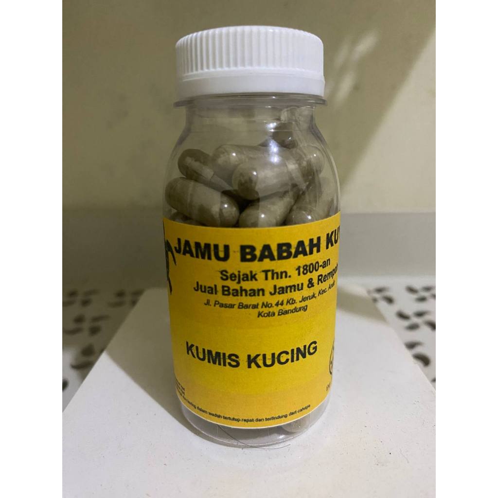 

Jamu Babah Kuya - Kumis Kucing (50 Kapsul) Herbal