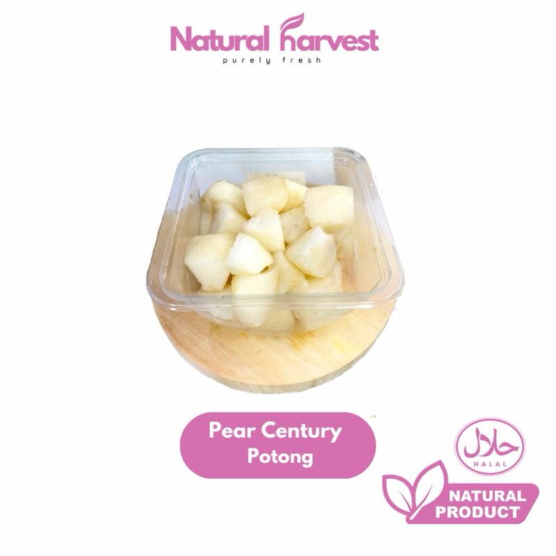 

Pear Century Potong Fresh 300gr | NaturalHarvest!