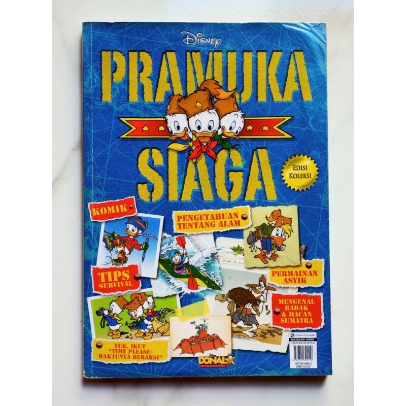 Edisi Koleksi Komik / Majalah Disney Donal Bebek Pramuka Siaga Kwik Kwek Kwak