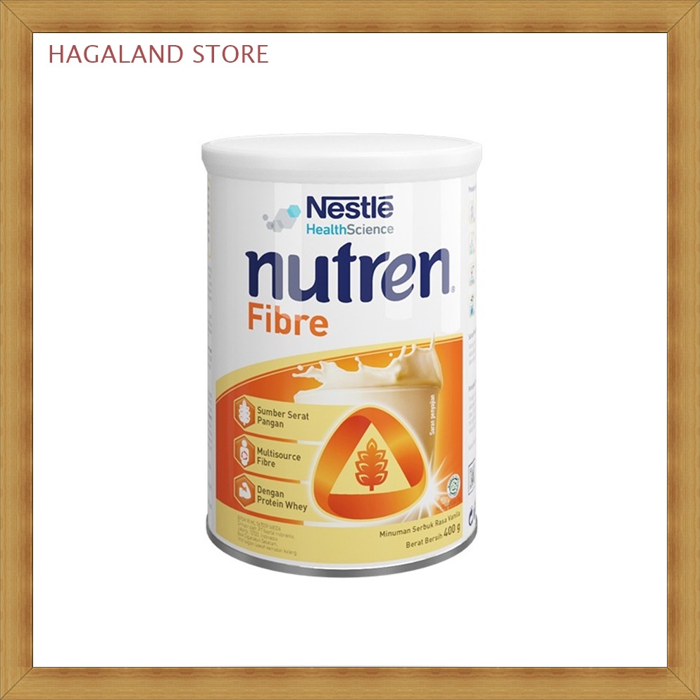 

Nestle Nutren Fibre 400 gram Rasa Vanila Vanilla 400g | Nutren Fiber Vanila 400gr