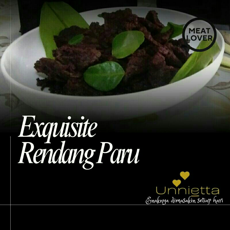 

Rendang Paru Sapi Unnietta