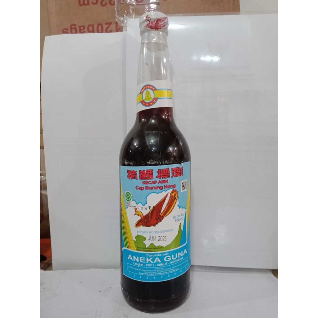 

KECAP ASIN CAP HONG / BURUNG MERAH LANGSA ACEH 600ML | Kecap Asin Cap Hong Burung Merak Langsa Aceh